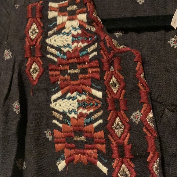 Free People Song for You Embroidered Romper - Picture 4 of 5